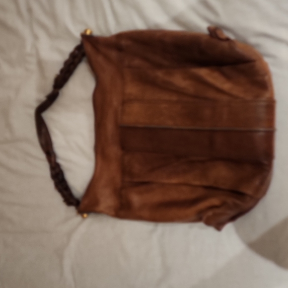 Vintage Chloe Brown Leather Heloise Hobo Bag. Soft rich brown leather. - Picture 2 of 5